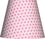 Lampenschirm gemustert Ecken Punkte  S